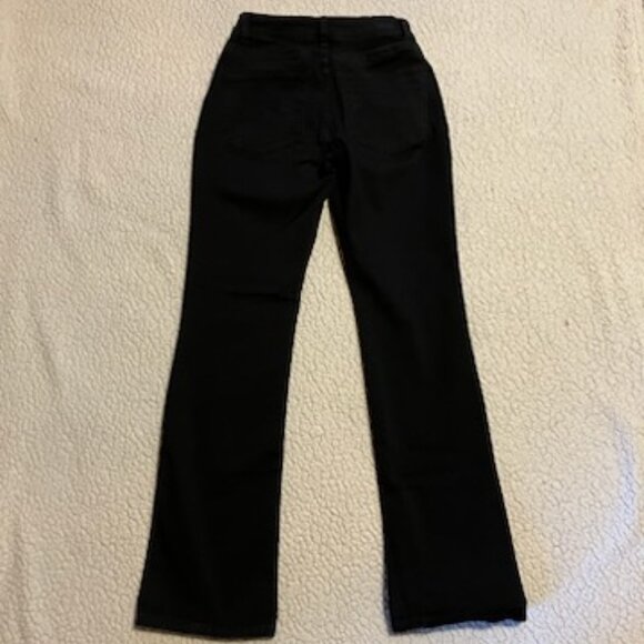 Lee bootcut black curvy fit jeans size 4 M - Picture 6 of 9